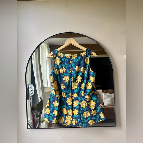 MATA TRADERS | cotton floral tank | size large - Picture 5 of 5